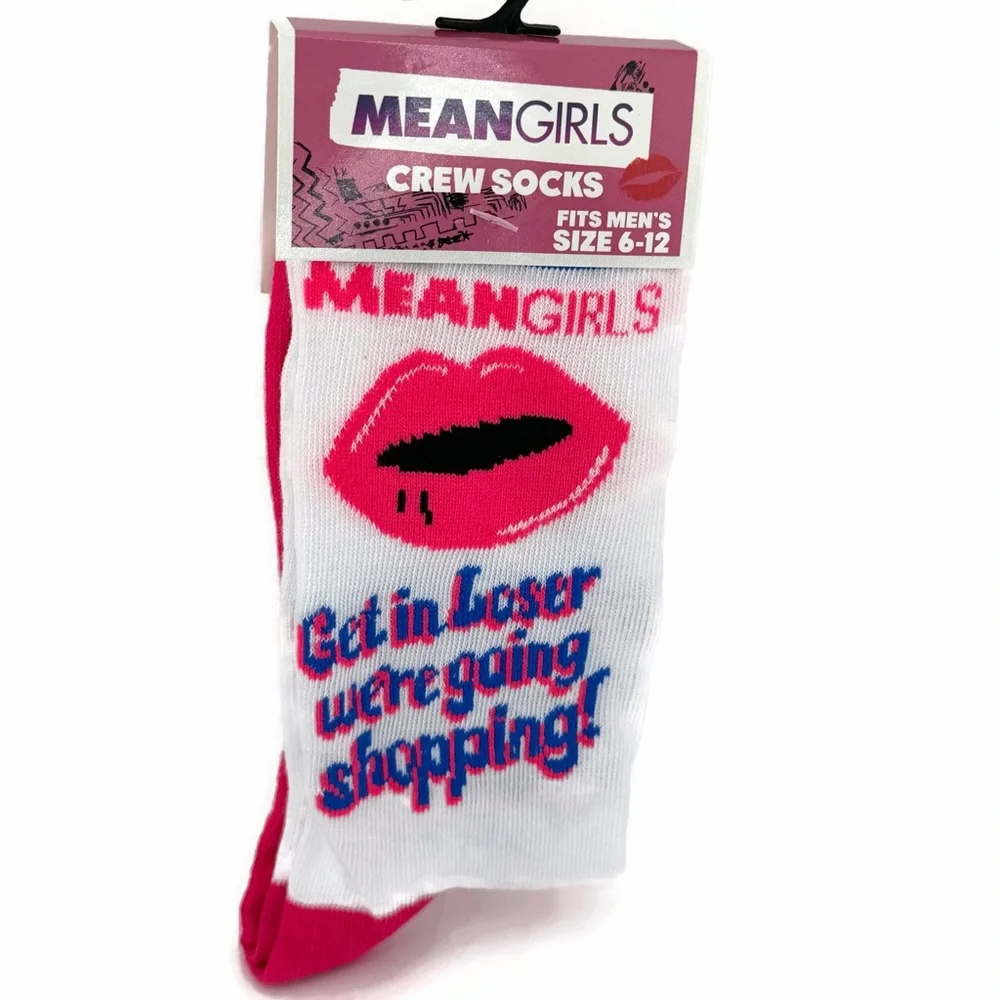 Mean Girls Novelty Crew Socks